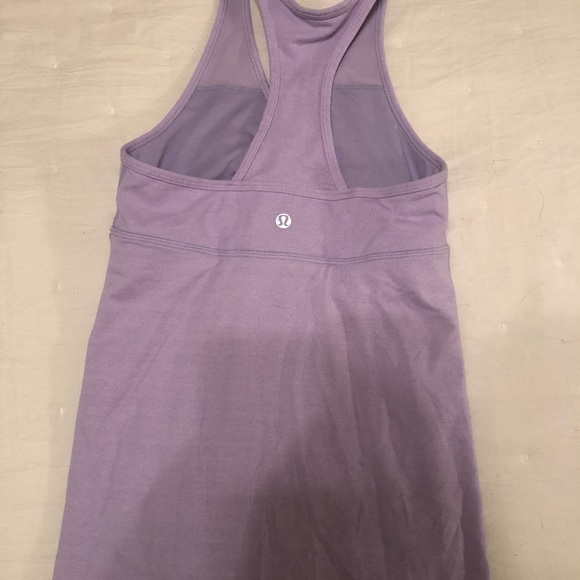lavender lululemon tank (near perfect condition) - Picture 2 of 2